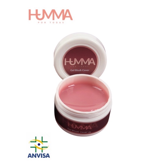 GEL HUMMA BLUSH COVER 3 EM 1 28G GEL BASE, GEL PONTO DE TENSÃO E ...