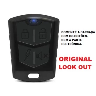 Capinha Carcaça Para Controles 4 Botão Alarmes Look Out.