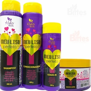 Kit Meu Liso Perfeito Charmelle Cosméticos Efeito Liso Prolongado