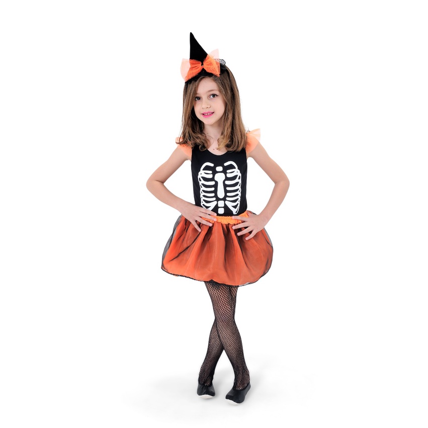 Fantasia Infantil Halloween Caveira Esqueleto Dia Das Bruxa Shopee Brasil