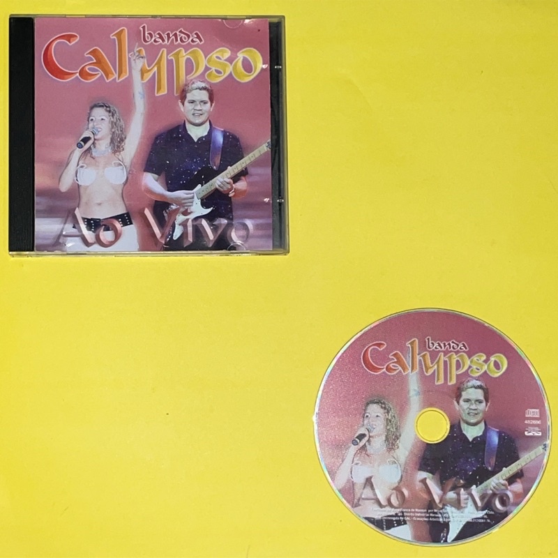 CD Banda Calypso Vol 2 com 17 Faixas Novodisc Shopee Brasil
