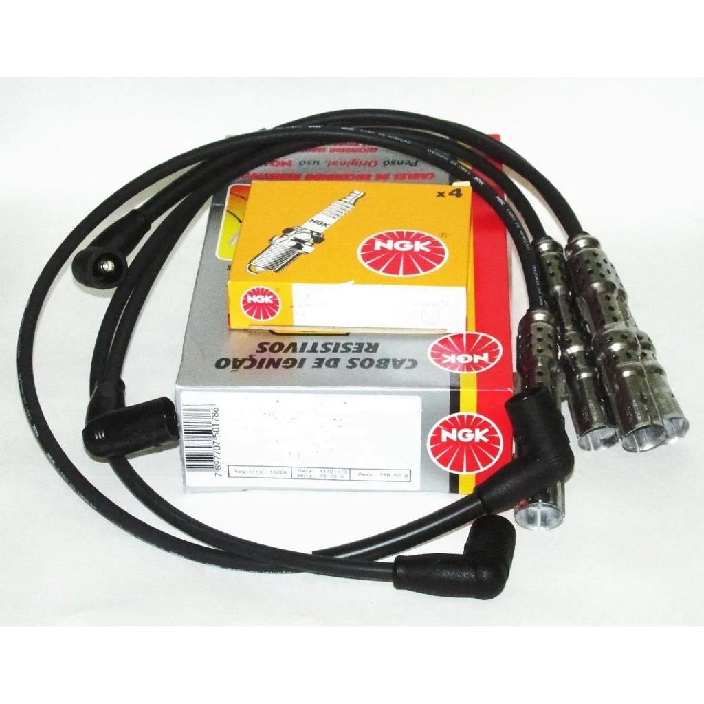 Kit Velas + Cabos Ngk Peugeot 206/207/208/307/308 | Shopee