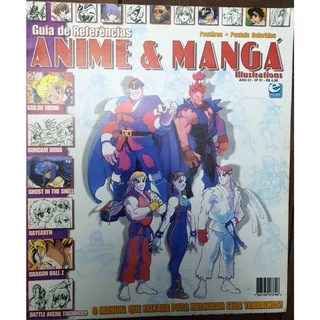 Revista Guia De Referências Anime & Mangá Illustrations Nº 1