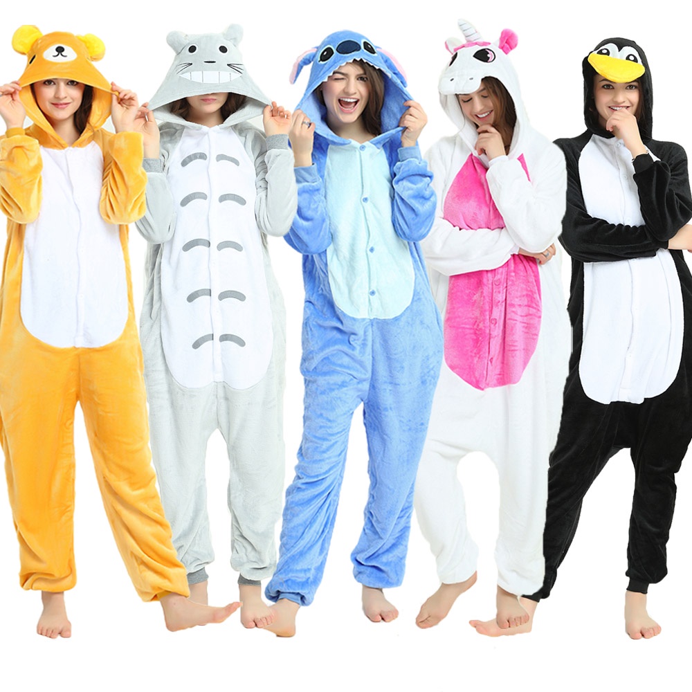 Conjuntos de pijama para adultos, animal Kigurumi, Pikachu