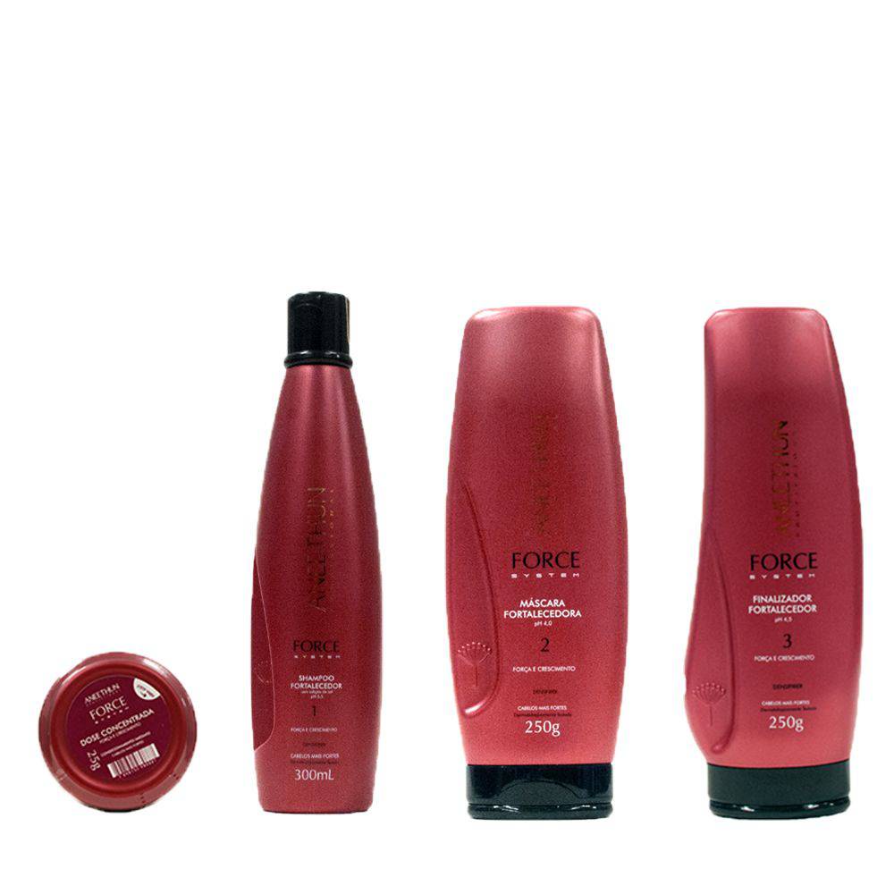 Kit Aneethun Profissional Force System Produtos Shopee Brasil