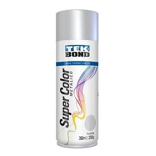 Tinta Spray Prata Metálico 350ml - Tekbond