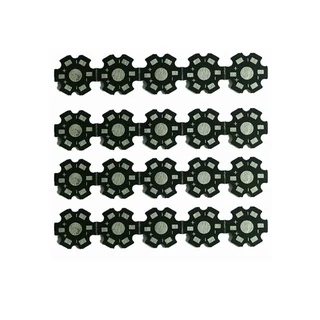 Dissipador de Calor Estrela 1 W 3 W 5 W 20mm (20 Unidades)