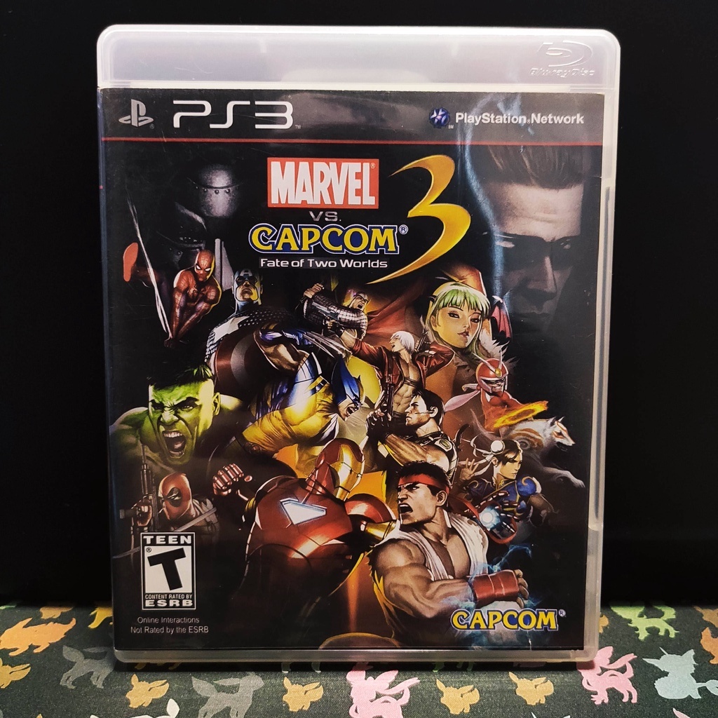 Marvel Vs Capcom 3 Fate Of Two Worlds Ps3 Seminovo 