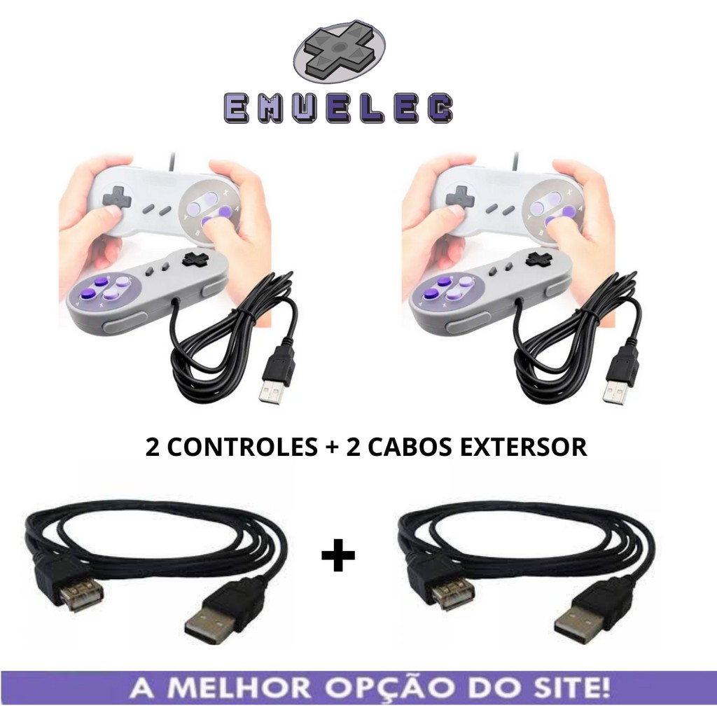 controle super nintendo usb em Promoção na Shopee Brasil 2023