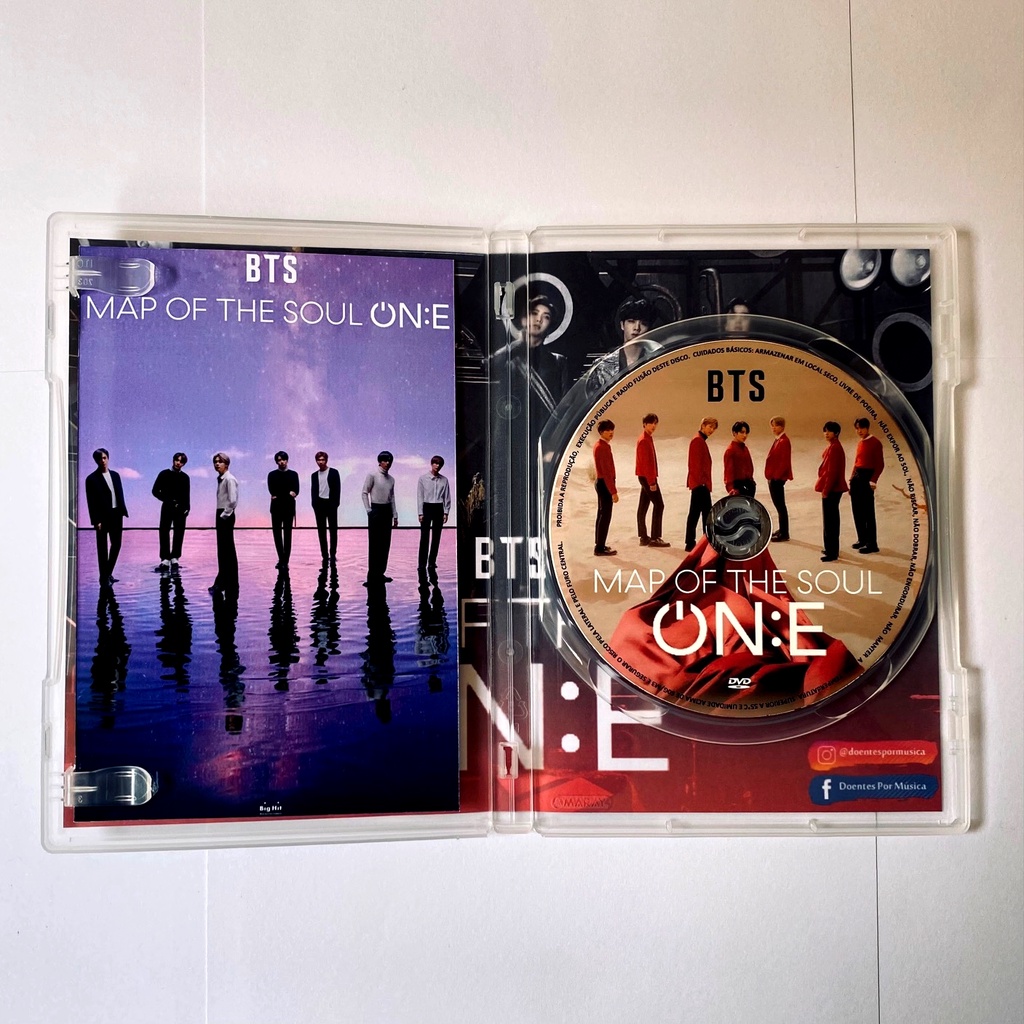 DVD BTS Map of the Soul ON E 2020 | Shopee Brasil