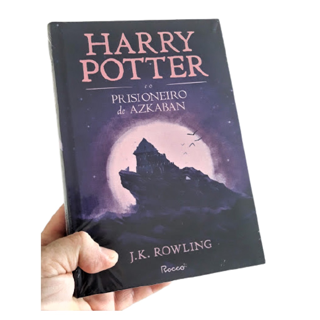 Capa Do Livro Harry Potter E O Prisioneiro De Azkaban Kit C/8 Livros