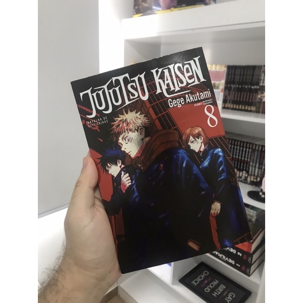 Jujutsu Kaisen Volume 8 - Capa Variante (com postal) | Shopee Brasil