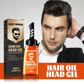Hilimer Gel/Cera De Pelo Profissional 2 Em 1 Com Pente De Longa Duração/Creme Para Homens/Salão De Cabelo