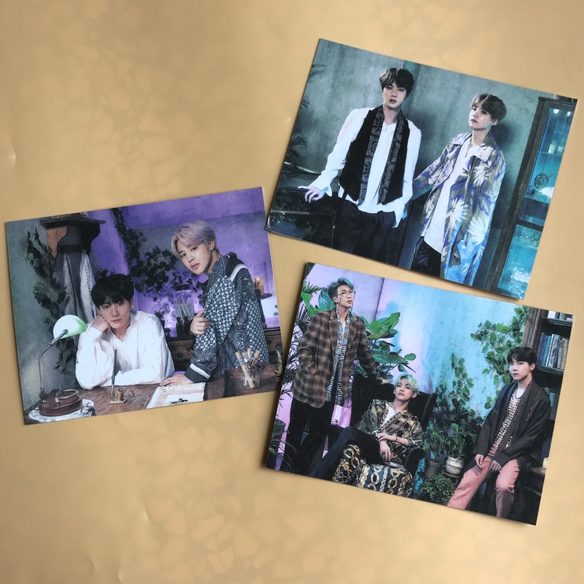 Kpop Bangtan Boys CUAGAIN GOODBYE Cartão Fotográfico | Shopee Brasil