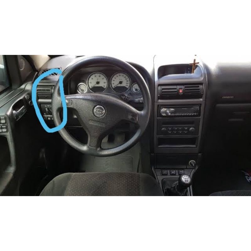 Difusor e moldura do painel GM Astra 1999/2011.