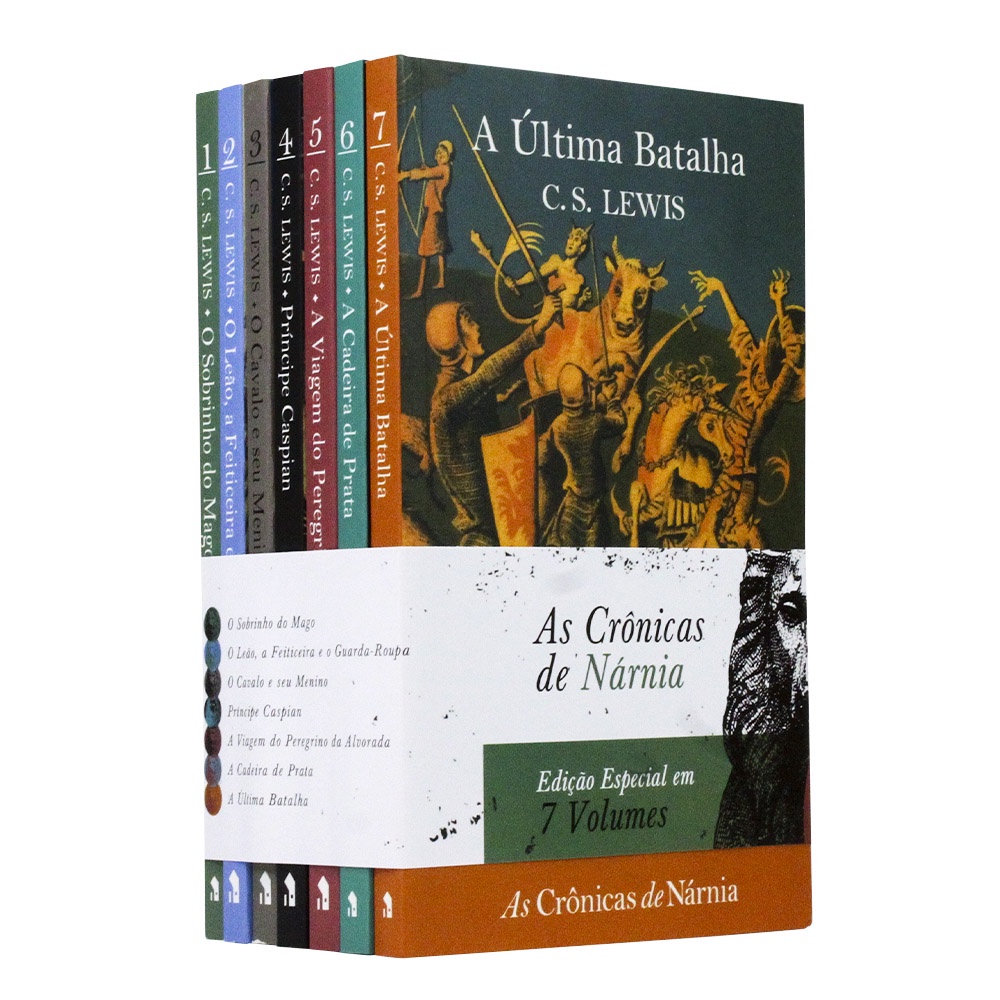 Box 13 Livros c. s. Lewis Capa Dura Coleção Completa + Livro As Crônicas de  Nárnia Volume Único c. s. Lewis em Promoção na Americanas