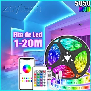 5050 Tira De Luz LED 20M RGB Alimentado Por USB DC5V Colorido Tv Monitor Para Casa/De Fundo Lampu Cozinha Sala Estar Dec