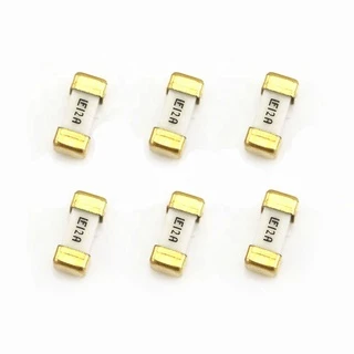 Fusível Cerâmico SMD 1808 dourado 1A 2A 3A 4A 5A 6.3A 8A 10A 12A 15A vários modelos para escolha