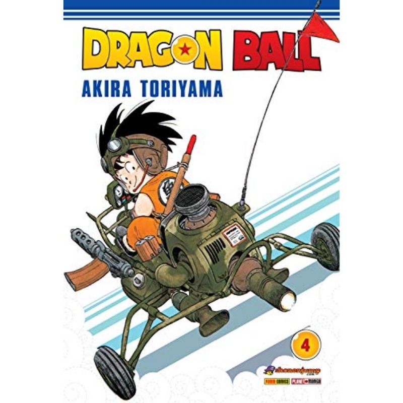 Livro Mangá - Dragon Ball Volume 4 - Panini