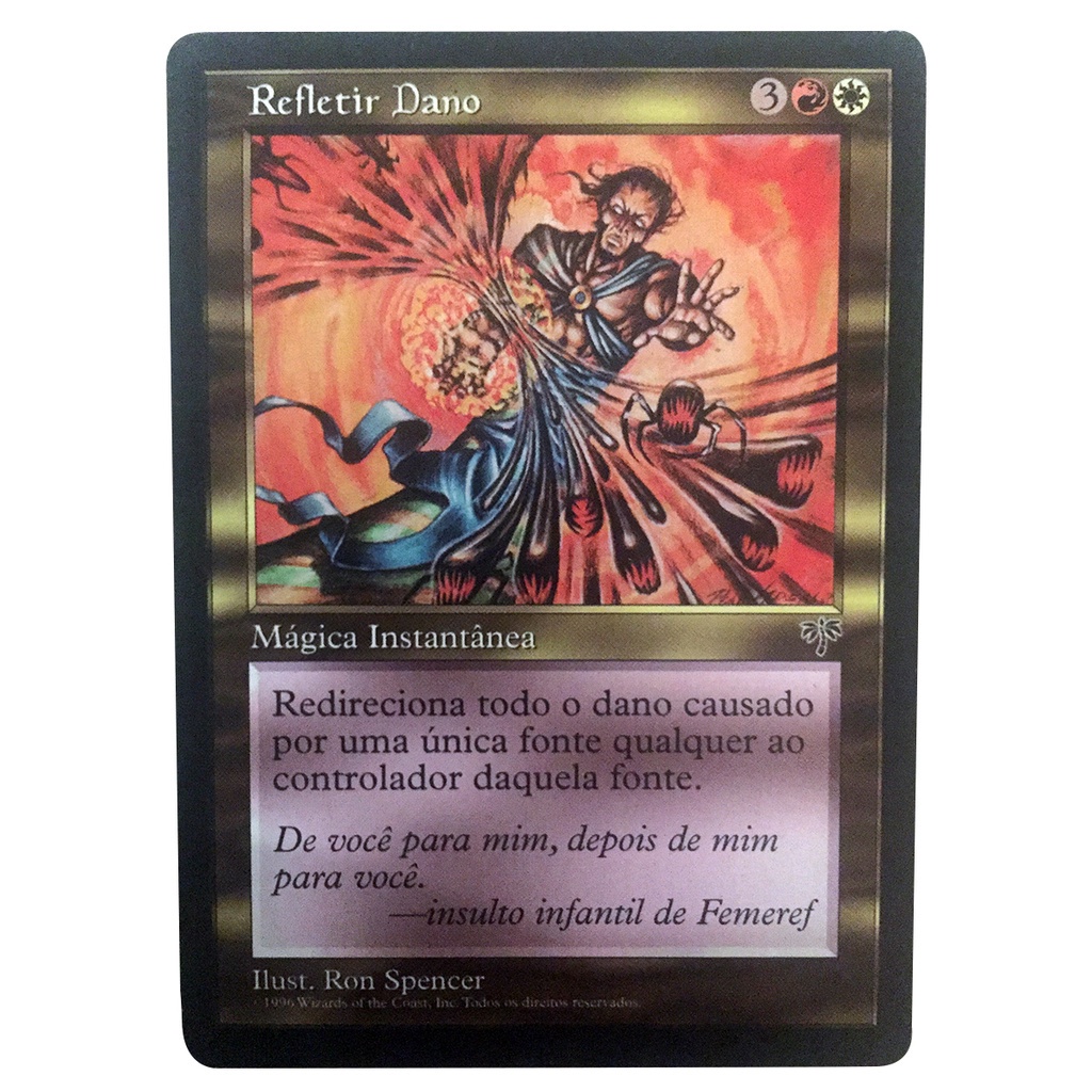 mtg reflect damage cards Lot reserve list Mirage, Political-Reflect 54 Nm-LP Magic The Gathering MTG Refletir