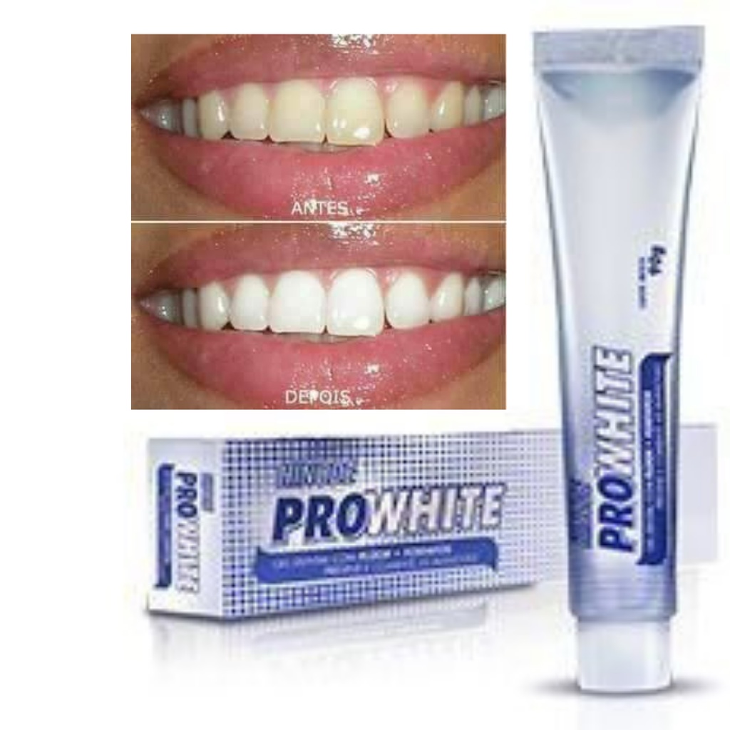 Gel Dental ProWhite Hinode 90g Shopee Brasil