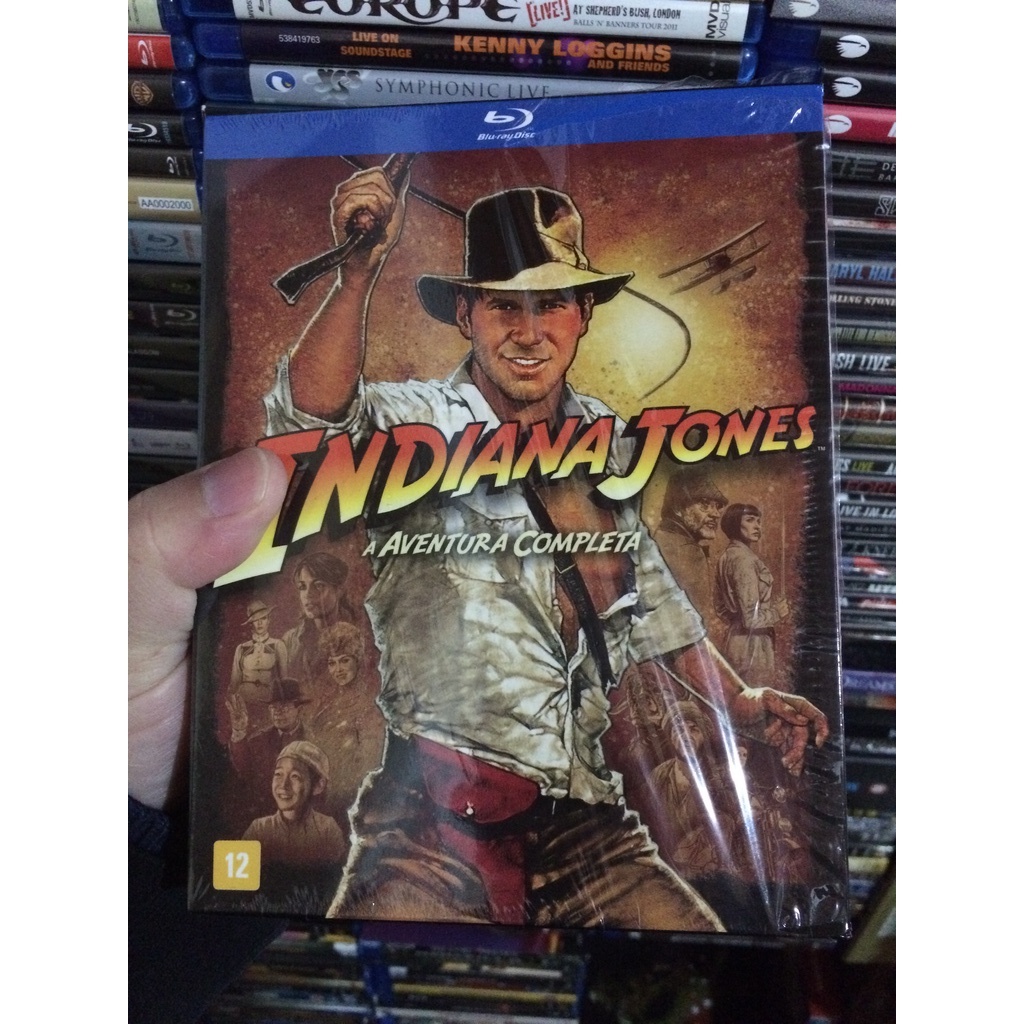 Blu Ray Coleção Indiana Jones