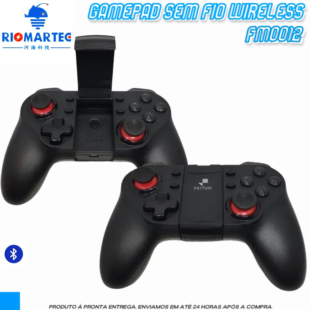 Controle Bluetooth Game para IOS, Android, PC, PS3.. - Ponto Mania