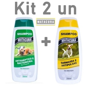 (COMBO) Shampoo Matacura - Verde+Amarelo