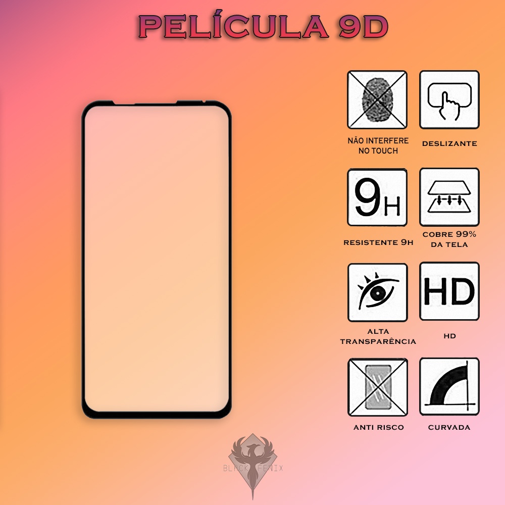 Película De Vidro 3D 9D G8 PLUS Pelicula Ultra Resistente Cobre a Tela ...