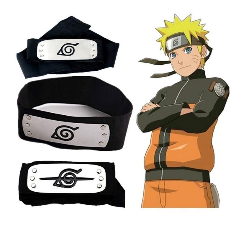 Bandana Naruto Ninja Aldeia Da Folha Konoha - Sakura - Rock Lee (Vermelha)