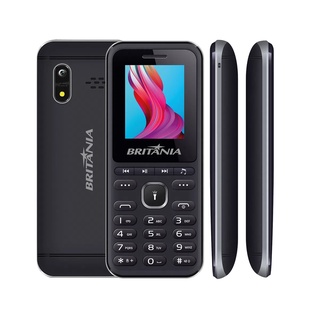 Celular Britânia BCE01 2 Chips - Câmera, Rádio FM, Bluetooth - Bivolt