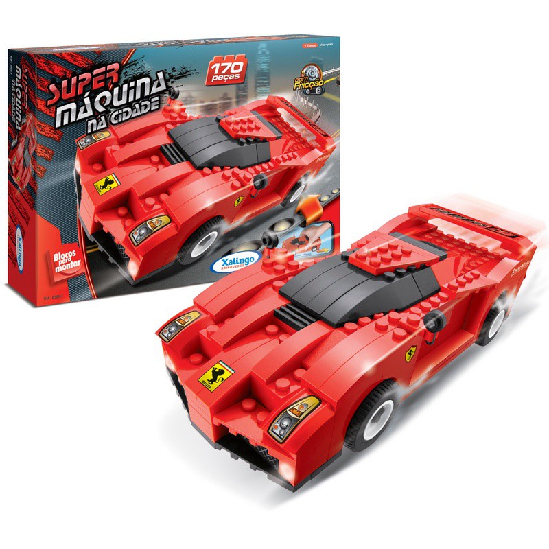 Blocos do Montar LEGO Creator Carro de Corrida Vermelho 72 Peças