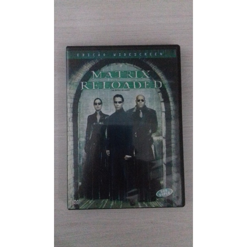 Dvd Matrix Reloaded Shopee Brasil