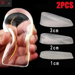 Sapatos De Silicone Inserção De Calcanhar Aumento/Altura De 1/2/3cm