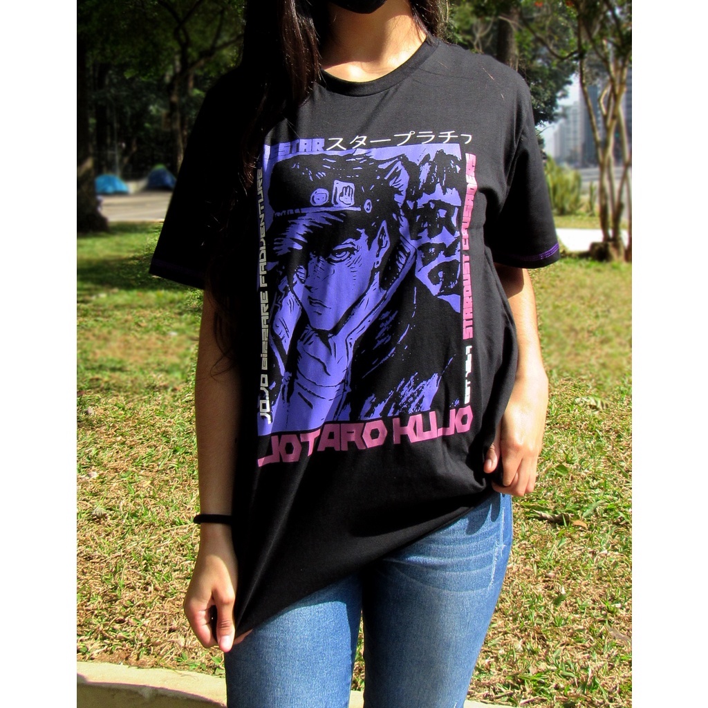 Camiseta Camisa Dio Brando Jojo Bizarre Anime Menino Fx006_x000D_ - JK  MARCAS - Camiseta Infantil - Magazine Luiza