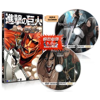 Attack On Titan 4ª Temporada Parte 2 Dublada Em Dvd Hd