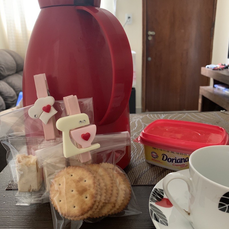 pregador para alimento artesanal