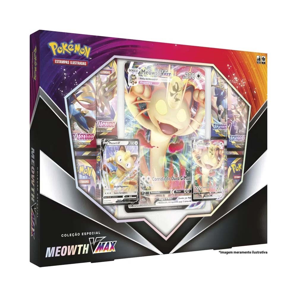 Jogo Cartas Pokemon Coleção Especial Box Pikachu Vmax 51 Cartas em