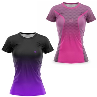 Camiseta Área Sports Tan Feminina - Camisa e Camiseta Esportiva