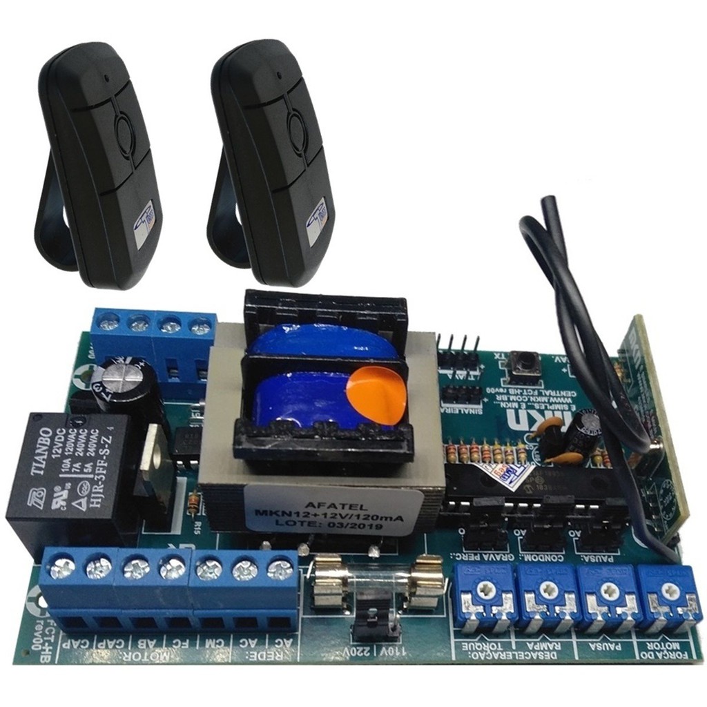 Central Fct-hb 4t Facility Com 2 Controles Para Portão Ppa | Shopee Brasil
