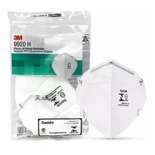 Máscara Prot Hospitalar N95 Pff2 9920h Original 3m Cx/10