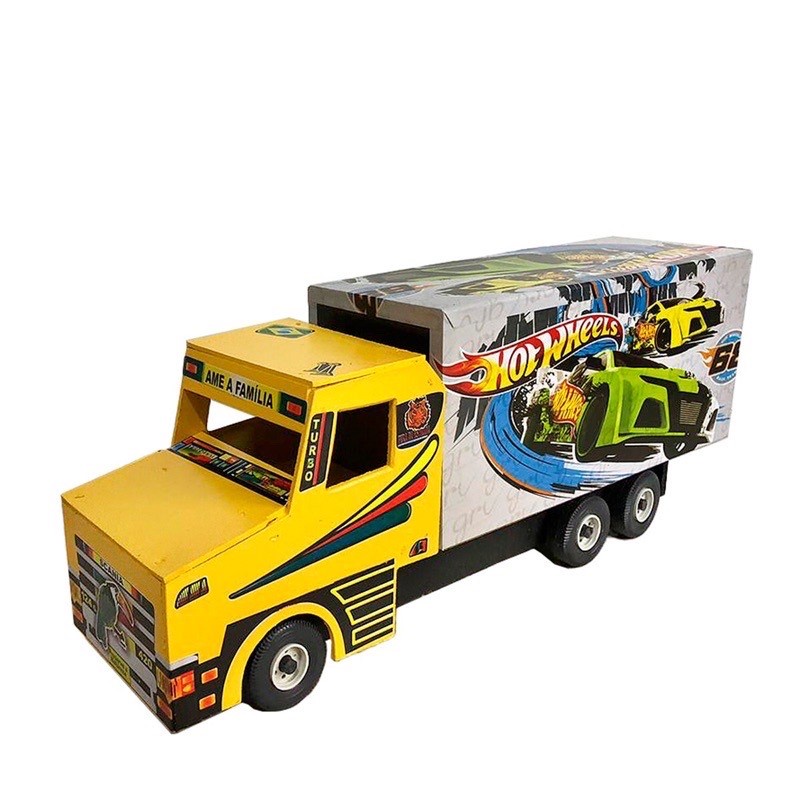 Caminhão De Brinquedo Boiadeirinho Em Madeira MDF - 103 em Promoção na  Americanas