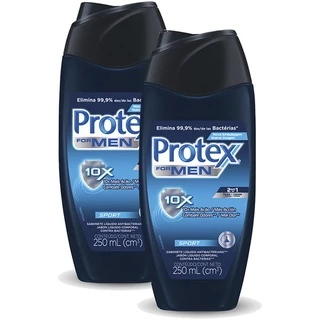 Kit Sabonete Líquido Protex Men Sport 250ml com 2 unidades em Oferta na Shopee