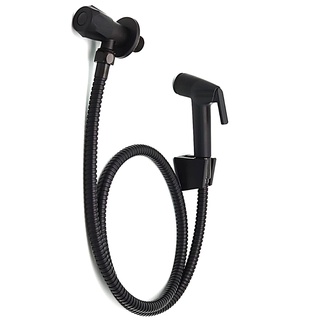 Ducha Higiênica Preto Fosco Kit Completo Para Banheiros