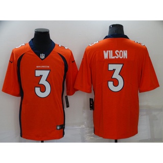 Orange Nike NFL Denver Broncos Wilson #3 Jersey