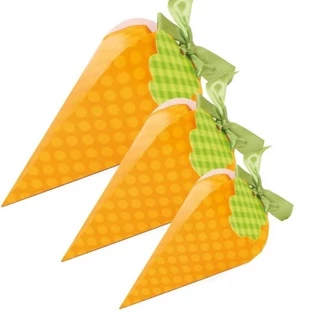 Caixa Cenouras Estilo - 10 unidades - Cromus Páscoa - Rizzo Tamanho: G em Oferta na Shopee