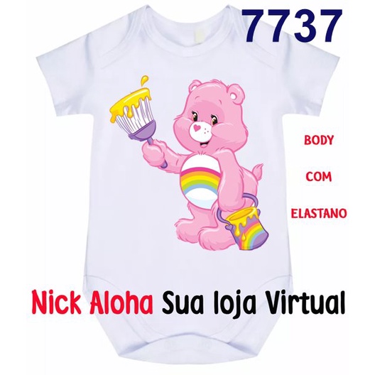BODY BEBÊ URSINHOS CARINHOSOS CÓD 7737