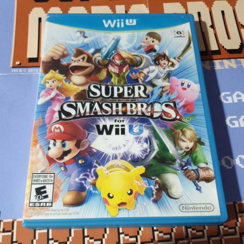 Super Smash Bros WiiU Shopee Brasil