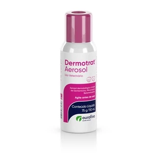 Dermotrat Aerosol Para Cães e Gatos Ourofino 110mL