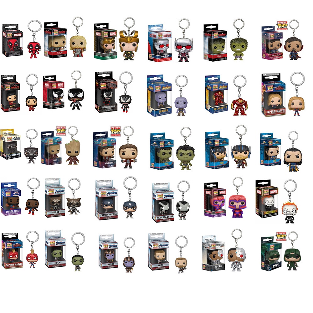 Funko Pop! Chaveiro Keychain Marvel The Amazing Spider Man Original - Moça  do Pop - Funko Pop é aqui!